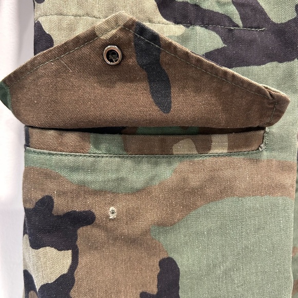 Vintage 1984 US Military Woodland Camo Field Jacket - XS Regular - Some Flaws - Picture 4 of 9